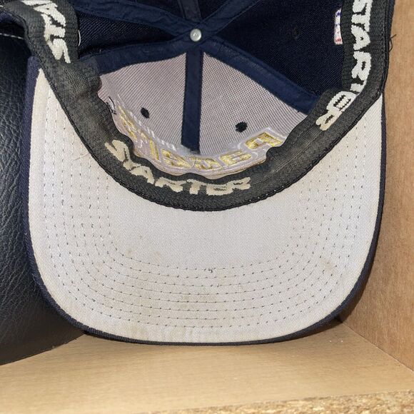 Vintage Indiana Pacers Starter Fitted Wool Hat Cap RARE Size 7 - 7 3/4 - Picture 14 of 16